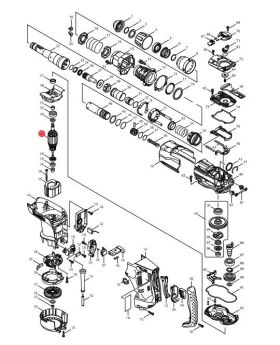 ทุ่นไฟฟ้า HR4001C HR4010C HR4011C 513633-7 Makita