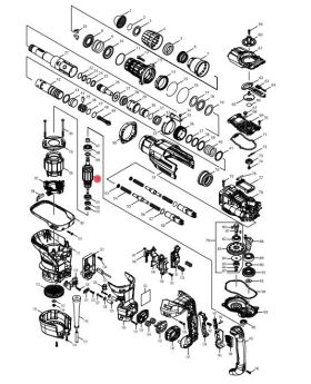 ทุ่นไฟฟ้า HR4013C HR4003C 513888-4 Makita