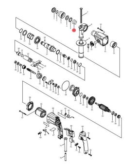 Conical Complete Spring 21-29 HR2021(6) 233916-6 Makita