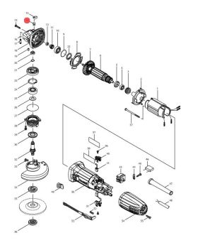Spring GA4030(14) 234057-1 Makita