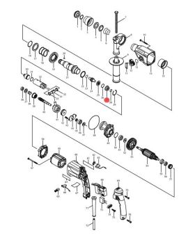 O Ring Case B HR202(36) 324216-6 Makita