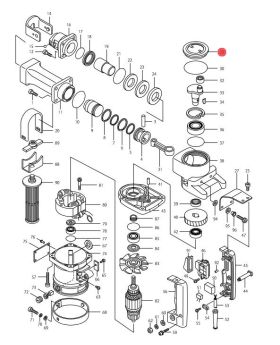Crank Cap HM1201(29) 414218-1 Makita