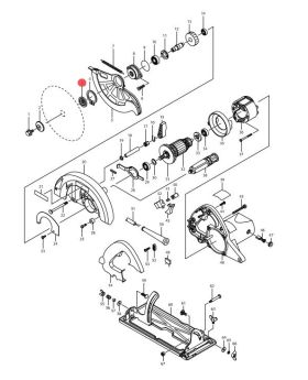 Inner Flange 42 N5900B(3) 5901B 224303-0 Makita
