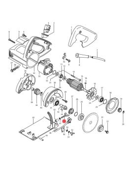 น็อตหางปลา M6X28 4100NB(48) 924341-9 Makita
