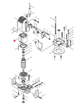 ฟิลคอยล์ 3612BR 524708-7 Makita