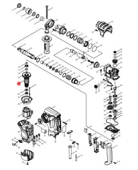 ทุ่นไฟฟ้า HR2810 HR2811F 515293-1 Makita