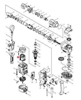 ฟิลคอยล์ HR4030C HR4011C 625758-6 Makita