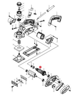 ทุ่นไฟฟ้า KP0800 515793-1 Makita