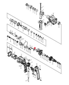 Change Plate HR2460F(55) 346035-0 Makita