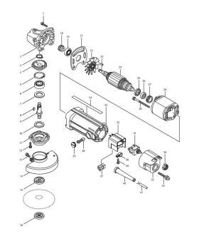 Gear Housing 9500NB(2) 156448-5 Makita