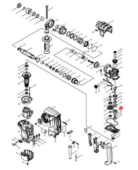 Helical Gear 29 HR2810(61) 226653-9 Makita