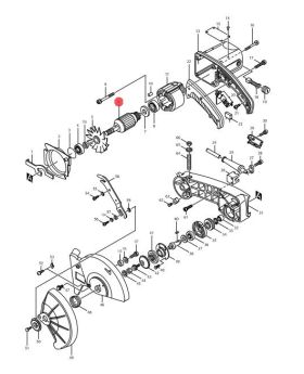ทุ่นไฟฟ้า LS1440 516728-5 Makita