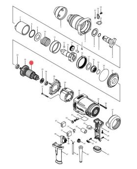 ทุ่นไฟฟ้า TW1000 516918-0 Makita