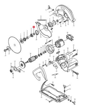 Ring 12 5806B(5) 257173-2 Makita
