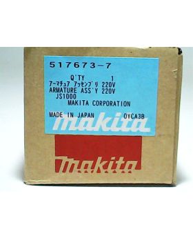 ทุ่นไฟฟ้า JS1602 JS1601 JS1000 517673-7 Makita