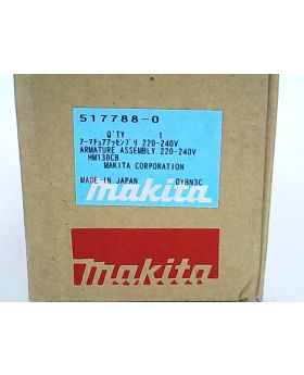 ทุ่นไฟฟ้า HM1307C HM1317C HM130CB 517788-0 Makita