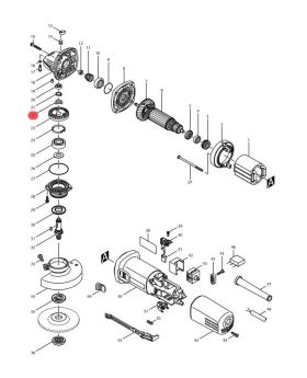Wave Washer 12 9556NB(22) 267794-2 Makita