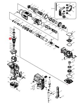 ทุ่นไฟฟ้า HM1203C 517818-7 Makita
