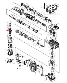 ทุ่นไฟฟ้า HM1214C 517838-1 Makita