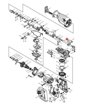 Slider JR3070CT(24) 168410-8 Makita