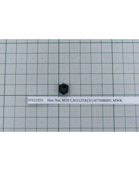 Hex Nut M18 CAG125X(31) 671686001 MWK