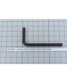 Hex Key M18 CCS66(67) 691255005 MWK