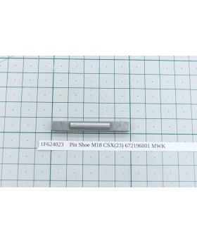 Pin Shoe M18 CSX(23) 672196001 MWK