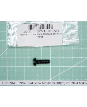 *Pan Head Screw M5x16 9533B(28) 251391-4 Makita