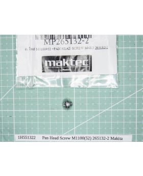 Pan Head Screw M1100(52) 265132-2 Makita
