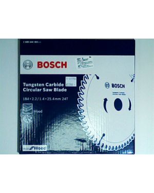 ใบเลื่อยวงเดือน ตัดไม้ Eco 7 1/4" 24T Bosch