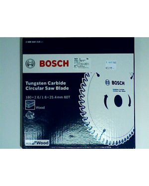 ใบเลื่อยวงเดือน ตัดไม้ Eco 7 1/4" 60T Bosch