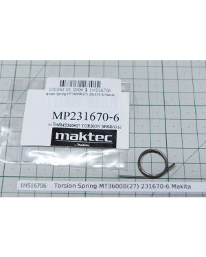 Torsion Spring MT3600B(27) 231670-6 Makita
