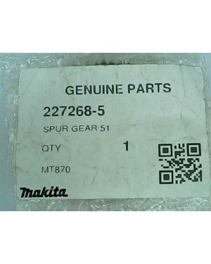 Spur Gear 51 MT870(33) 227268-5 Makita