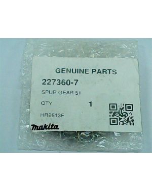 Spur Gear ใหม่ 51 HR2611F(30) 227360-7 Makita